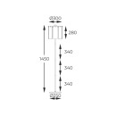 Zuma Line 003064-028390 stojacia lampa NIRA E14