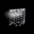 Ideal Lux 077833 nástenné svietidlo Moonlight 3x40W | G9 - chróm