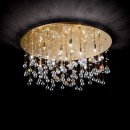 Ideal Lux 077802 prisadené stropné svietidlo Moonlight 12x40W | G9