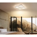 Globo 48097-60 LED prisadené stropné svietidlo MOSAIKO | 55W integrovaný LED zdroj | 2855lm | 2700-6000K