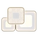 Globo 48097-62 LED prisadené stropné svietidlo MOSAIKO | 55W integrovaný LED zdroj | 2900lm | 2700-6000K