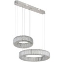 Globo 67162-80 LED závesné stropné svietidlo MUCKY  | 80W integrovaný LED zdroj | 4405lm | 2700-6000K