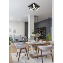 Zuma Line 003064-028397 LED prisadené stropné svietidlo TULA integrovaný LED zdroj