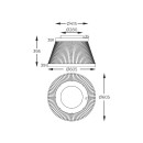 Zuma Line 003064-028403 LED prisadené stropné svietidlo BALU integrovaný LED zdroj