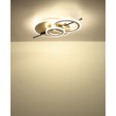 Globo NORRIS 48486 LED prisadené stropné svietidlo | 40W LED | 3000lm | 3000K