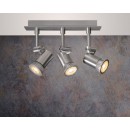 LED stropné svietidlo bodové svietidlo Lucide NOXX LED 10916/14/12 3x5W GU10