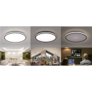 Philips 8719514432109 LED stropné svietidlo Ozziet 1x36W | 4100lm | 4000K- stmievateľné - SceneSwitch, biela