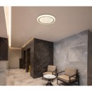 Globo 48494-28 LED prisadené stropné svietidlo ODESSA  | 28W integrovaný LED zdroj | 2200lm | 3000/4000/6000K