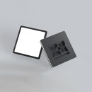 Italux PLF-39573-300S-28W-BL LED prisadené stropné svietidlo Aleria | 28W integrovaný LED zdroj | 3000lm | 2800+4000+6000K