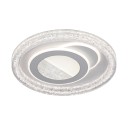 Italux PLF-54182R-WH LED prisadené stropné svietidlo Tempio | 55W integrovaný LED zdroj | 6875lm | 3000+4000+6500K | diaľkové ovládanie | stmievač | biela