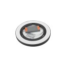 Italux PLF-75689-BK-3K LED stropnica Riberio | 30W integrovaný LED zdroj | 3000K