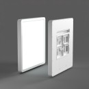 Italux PLF-83625-450S-45W-WH LED prisadené stropné svietidlo Bastia | 45W integrovaný LED zdroj | 5300lm | 2800+4000+6000K