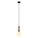 Italux PND-02340-1S-BRO závesné stropné svietidlo Aldeva E27