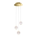 Italux PND-12220121-3A-GD LED závesné stropné svietidlo Rosario | 12.6W integrovaný LED zdroj | 755lm