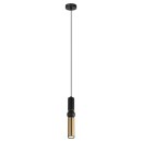 Italux PND-14290-1-BK-BRO závesné stropné svietidlo Isidora GU10
