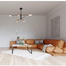 Italux PND-16374-6-BK-GD-3K Remdal integrovaný LED zdroj | 2700 lm