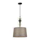 Italux PND-22374A-BK závesné stropné svietidlo Nerom E27