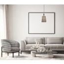 Italux PND-22374C-BK závesné stropné svietidlo Nerom E27