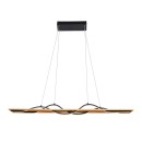 Italux PND-23848-30W-BK-GD LED závesné stropné svietidlo Conato | 35W integrovaný LED zdroj | 1200lm | 3000K