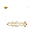 Italux PND-24352-40W-AB-AMB LED závesné stropné svietidlo Sonte | 40W LED | 5094lm | 3000K