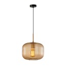 Italux PND-26476-1-BRO-AMB závesné stropné svietidlo Gavino E27