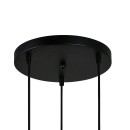 Italux PND-27812-3A-BK-SG závesné stropné svietidlo Zulo E27
