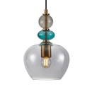 Italux PND-30263-1A-BRO-SG závesné stropné svietidlo Busco E27