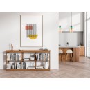 Italux PND-30263-1B-BRO-AMB závesné stropné svietidlo Busco E27