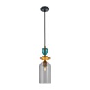 Italux PND-30263-1C-BRO-SG závesné stropné svietidlo Busco E27