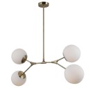 Italux PND-33245-4 závesné stropné svietidlo Caserta E14