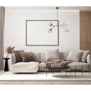 Italux PND-33245-4 závesné stropné svietidlo Caserta E14