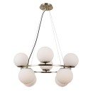 Italux PND-33453-4-4-ABR závesné stropné svietidlo Larosa | 8x5W E27