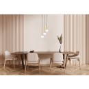 Italux PND-33574-3-GD závesné stropné svietidlo Filano | 5W G9 | zlatá | opálová