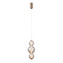 Italux PND-34359-3V-HBR-AMB LED závesné stropné svietidlo Butero | 12W LED | 1095lm | 3000K