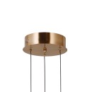 Italux PND-34362-3-HBR-OPAL LED závesné stropné svietidlo Ganti | 8W LED | 865lm | 3000K