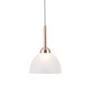 Italux PND-34374-1-HBR LED závesné stropné svietidlo Montiela | 5W LED | 411lm | 3000K