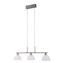 Italux PND-34374-3-BK LED závesné stropné svietidlo Montiela | 15W LED | 772lm | 3000K