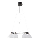 Italux PND-34374-6-BK LED závesné stropné svietidlo Montiela | 30W LED | 1544lm | 3000K