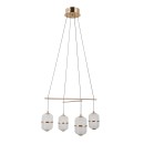 Italux PND-34375-4-HBR LED závesné stropné svietidlo Alani | 24W LED | 1931lm | 3000K