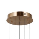 Italux PND-34375-5-HBR LED závesné stropné svietidlo Alani | 28W LED | 2184lm | 3000K