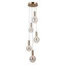 Italux PND-34378-5S-HBR LED závesné stropné svietidlo Strela | 25W LED | 1450lm | 3000K