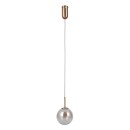 Italux PND-34381-1-HBR LED závesné stropné svietidlo Velada | 5W LED | 203lm | 3000K