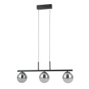 Italux PND-34381-3-BK LED závesné stropné svietidlo Velada | 15W LED | 610lm | 3000K