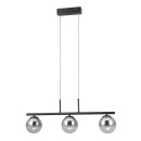Italux PND-34381-3-BK LED závesné stropné svietidlo Velada | 15W LED | 610lm | 3000K