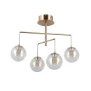 Italux PND-34381-4-HBR LED závesné stropné svietidlo Velada | 20W LED | 1810lm | 3000K
