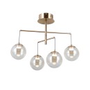 Italux PND-34381-4-HBR LED závesné stropné svietidlo Velada | 20W LED | 1810lm | 3000K