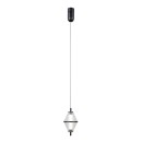 Italux PND-34395-1-BK LED závesné stropné svietidlo Fuente | 5W LED | 422lm | 3000K