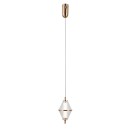Italux PND-34395-1-HBR LED závesné stropné svietidlo Fuente | 5W LED | 422lm | 3000K