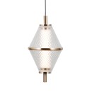 Italux PND-34395-1-HBR LED závesné stropné svietidlo Fuente | 5W LED | 422lm | 3000K