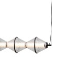 Italux PND-34395-5-BK LED závesné stropné svietidlo Fuente | 25W LED | 1576lm | 3000K